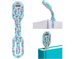 Oplaadbare LED Leeslamp | 2-in-1 Boeklamp en Bladwijzer | Flexibele Verlichting voor Kinderen en Volwassenen | Perfect voor Bedtijdverhalen en Knus lezen