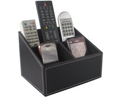 Remote Control Houder - Zwart - Organizer voor afstandsbedieningen