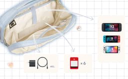 HORI - Padded Pouch voor Nintendo Switch 2 – Eevee Cottage Core - Officieel gelicentieerd door Nintendo en The Pokémon Company International — thumbnail 2