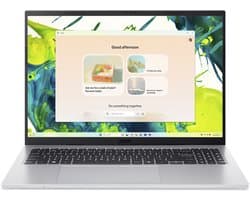 Aspire Go 16 AG16-71P-57YK - Laptop - 16 inch - Core 5 - 32GB - 512GB SSD - Zilver