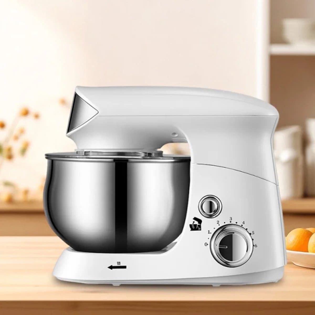 ACEP Keukenmixer - Keukenrobot - Keukenmachines - 600W - 3.5L - Wit - 220V - Keukenmixer - Deegmachine - Keukenmachine - RVS — afbeelding 1