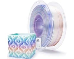 3D Printer Filament Shiny Silk PLA - Pastel Pearl Gradient Color Change - 1KG