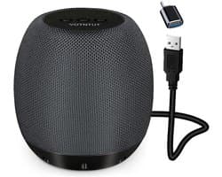 Wired Mini USB PC Speaker with Stereo Sound and Enhanced Bass