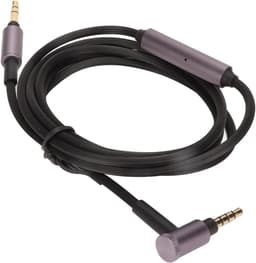 Audio-upgradekabel 3,5 mm naar 3,5 mm met microfoon voor hoofdtelefoons - compatibel met WH-1000XM4, XM3, XM2, MDR-1A, Hesh 3, Hesh 2. — thumbnail 1