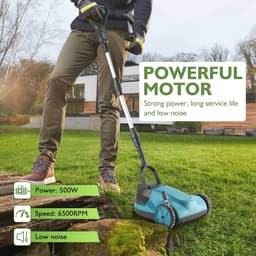 Accugrasmaaier 21 cm met telescoopstang en borstelloze motor — thumbnail 2