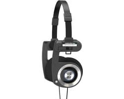 Opvouwbare On-Ear Koptelefoon Lichtgewicht Comfortabel Zwart