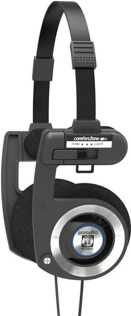 Opvouwbare On-Ear Koptelefoon Lichtgewicht Comfortabel Zwart — thumbnail 1