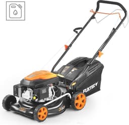 3-in-1 Benzine Grasmaaier met Achterwielaandrijving - 42 cm Maaibreedte - Voor Kleine Tuinen — thumbnail 3