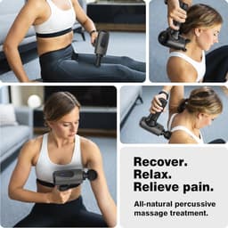 Massagepistool voor Diepe Spiermassage - 3200 RPM, Draadloos met USB-C Opladen — thumbnail 2