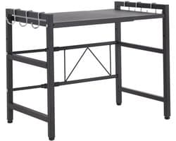 Verstelbare Magnetronhouder - 2-laags Keukenrek van Koolstofstaal