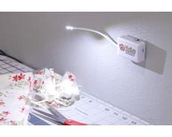 Flexibele LED Lees- en Handwerklamp op Oplaadbare Batterij voor Naaien en Hobby