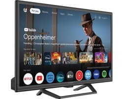 HD Smart TV 24 inch met Google TV en HDR10