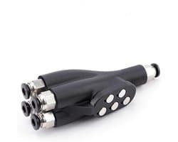 4-in-1 PTFE Adapter voor Filament Wisselsysteem - Universele Expansiepoort