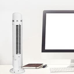 Stille USB Torenventilator met Verlichting voor Bureau en Slaapkamer — thumbnail 2