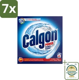 7 x Calgon – Wasmachinereiniger Poeder – 3-in-1 Power Anti-Kalk – 60 doseringen - Grootverpakking - Koffiezetapparaat - Koffiezetapparaat - Koffiezetapparaat — thumbnail 1