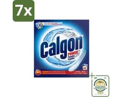 7 x Calgon – Wasmachinereiniger Poeder – 3-in-1 Power Anti-Kalk – 60 doseringen - Grootverpakking - Koffiezetapparaat - Koffiezetapparaat - Koffiezetapparaat