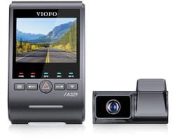 VIOFO A329T 2CH - 4K Dashcam - Sony STARVIS 2 HDR - 2K Telelens met 4x Optische Zoom - WiFi 6 - Parkeerstand & GPS
