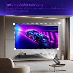 VH Supplies® Mini Beamer - Projector - Draagbare Beamer - Full HD 4K — thumbnail 3