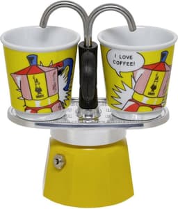 Bialetti Mini Express Lichtenstein - Set met 2 kopjes — thumbnail 1