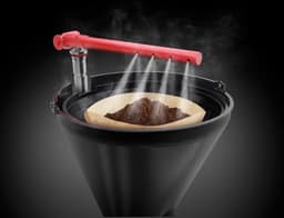 Koffiezetapparaat Textures Plus (Zwart Programmeerbare Timer 10 Koppen 1.25L Glazen Kan) - 22620-56 - Filterkoffiezetapparaat - Russell Hobbs — thumbnail 5