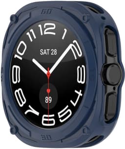 Hoesje Geschikt voor de Samsung Galaxy Watch Ultra 47 MM - TPU Bumper Case - Blauw — thumbnail 5