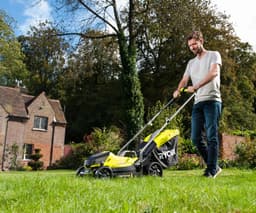 Ryobi ONE+ 18V Accu 33cm Grasmaaier (incl. 1x4.0Ah accu) RLM18X33B40 — thumbnail 2