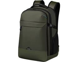 Samsonite Rugzak - Roadseeker Laptop Backpack M 15.6- Dark Olive - 28 l