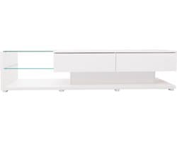 TV-kast opbergkast TV-meubels lage kasten kast met deur LED televisie tafel