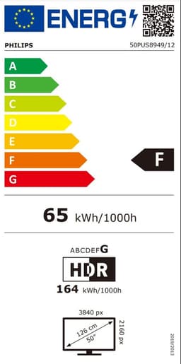Philips The One 50PUS8949 - Ambilight - 50 inch - 4K LED - 2024 — thumbnail 7