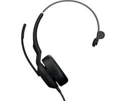 Jabra Evolve2 50 Headset Bedraad Hoofdband Kantoor/callcenter USB Type-A Zwart
