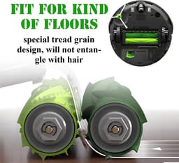 Hoofdborstels/rubberen borstels Geschikt voor iRobot Roomba i7, 4 paar — thumbnail 5