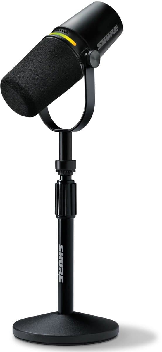 Shure MV7+ Zwart - Studio Microfoon — afbeelding 1