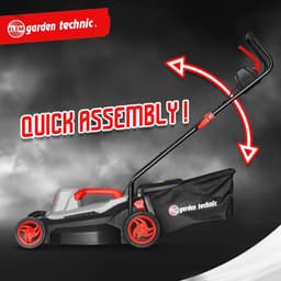 Elektrische Grasmaaier 1800 W met 40 cm Maaibreedte voor Efficiënte Tuinverzorging — thumbnail 3