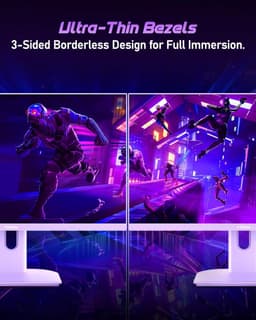144hz Monitor - Gaming Beeldscherm - Plug & Play — thumbnail 3