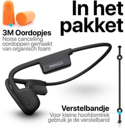 Bone Conduction Headphone - Dual Microfoon - Bluetooth 5.3 - IPX6 Waterdicht - Open Ear Sport Oordopjes voor Hardlopen, Sporten, Fietsen — thumbnail 4