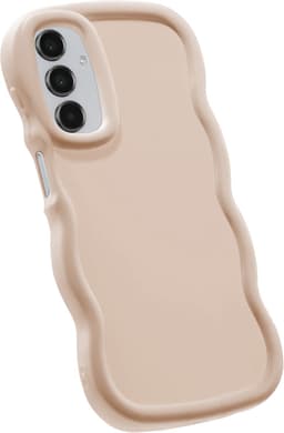 Avizar Snoepetui Geschikt voor Samsung Galaxy A16 4G en A16 5G Schokbestendig, Beige — thumbnail 2