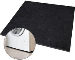 Anti Trillingsmat Wasmachine - en Wasdroger - Geluidsdempende Antislip Mat - Rubber Mat Trillingsdempers - Trillingsdempers wasmachine – Extra dik - Voetjes wasmachine & droger - Wasmachine demper – Anti trillings - vibratie - dempers pads – Antislip