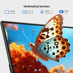 JMZR® Portable Monitor - Draagbare Scherm - Uitbreider - Full HD — thumbnail 2