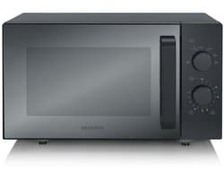 Severin MW 7782 Solo Magnetron – Glazen Bodem zonder Draaiplateau – Extra Grote Kookruimte - 25 Liter