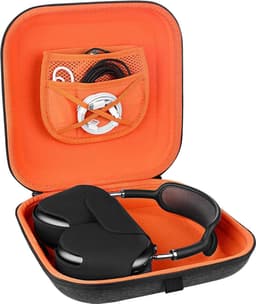 Hoofdtelefoonhoes voor AirPods Max - Harde schaalreistas met kabelopslag - Donkergrijs - Compatibel met Smart Case — thumbnail 5