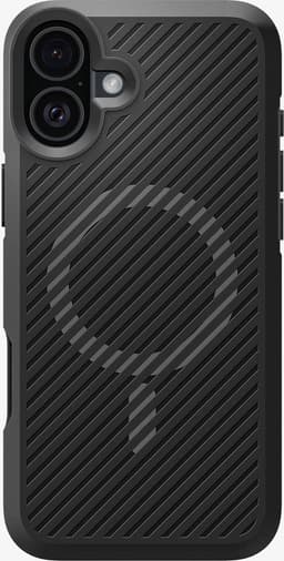 Spigen Core Armor (MagFit) mobiele telefoon behuizingen 17 cm (6.7") Hoes Zwart — thumbnail 1