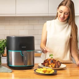 Grote Vetarme Friteuse 6,5L | 1700W | PerfectCook Technologie | 12 Kookmodi | Touchscreen | Instelbare Temperatuur 80-200ºC — thumbnail 11