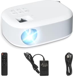 Draagbare Full HD Miniprojector met 15000L Helderheid voor Film en Gaming — thumbnail 1