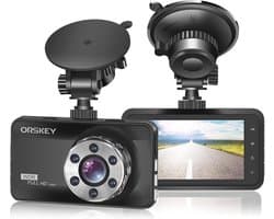 Dashcam 1080P Full HD Autocamera met Groothoek WDR en Nachtzicht