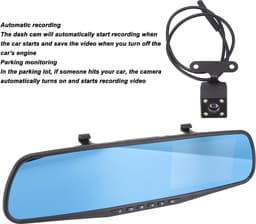 Lexium Dashcam voor auto - Dashcam - Dashcam voor auto voor en achter - Dashcam voor en achter - Dashcam voor en achter draadloos - Dual dashcam — thumbnail 3