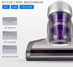 VOLUEX® Huisttofmijt Stofzuiger Deluxe - Matras reiniger - Matrasreiniger - Matras Stofzuiger - Matrasreiniger Stofzuiger - Anti Huisstofmijt - Huisstofmijt Bestrijder — thumbnail 2
