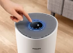 Philips 1000 Series AC1711/10 - Luchtreiniger met HEPA Filter voor Middelgrote Ruimten - 300 m³/u - Wit — thumbnail 6