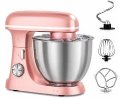 Keukenmachine - Mixer Kom - Bakken En Koken - Krachtige Planetaire Beweging - 8.5 Liter - Roze