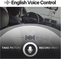 Auto DVR - Dash Cam - Veilig Rijden - App Spraakbesturing - 1080P HD - Zwart — thumbnail 5