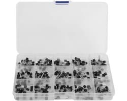 Transistor Assortiment Kit met 2N3904, BC327, MPSA42 en meer - 15 verschillende halfgeleiders voor elektronica projecten